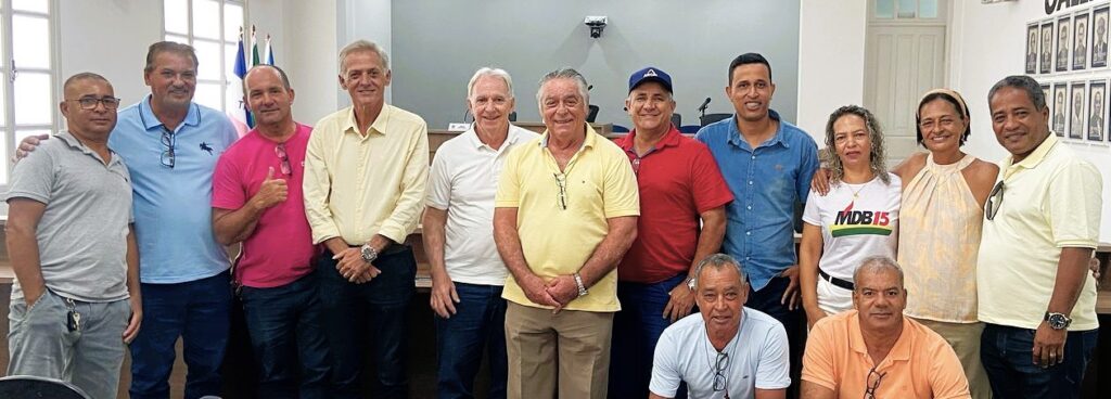 Executiva-do-MDB-MDB-1024x368 Em convenção, MDB elege Amadeu presidente em São Mateus