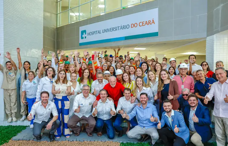 HU-Ceara-Ricardo-Stuckert-PR Lula diz que Brasil continuará crescendo acima de 3%