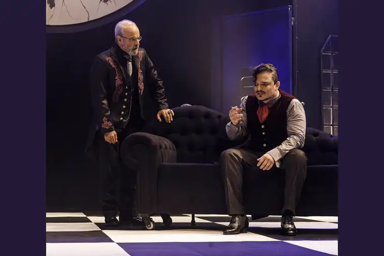 Osmar-Prardo-e-Mauricio-Machado-Pricila-Prade-Divulgacao Osmar Prado volta aos palcos do Rio com sucesso O Veneno do Teatro