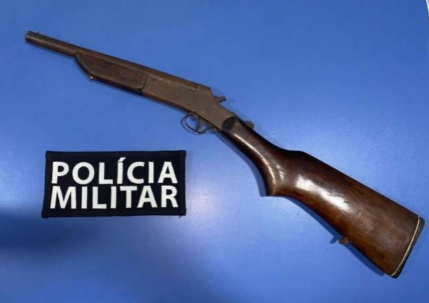 Arma-em-SM-2-longa-PMES Batalhão apreende duas armas de fogo em São Mateus