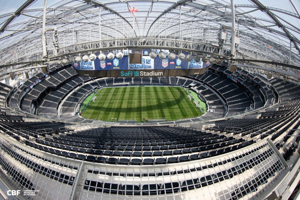 SoFi-Stadium-Rafael-Ribeiro-CBF-1024x682 Na estreia em 2025, Seleção Feminina encara EUA hoje à noite