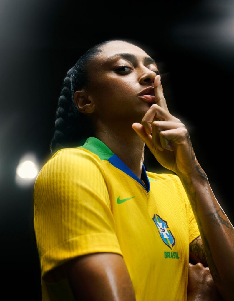 Kerolin-NIke-CBF-795x1024 CBF e Nike lançam uniformes da Seleção Feminina
