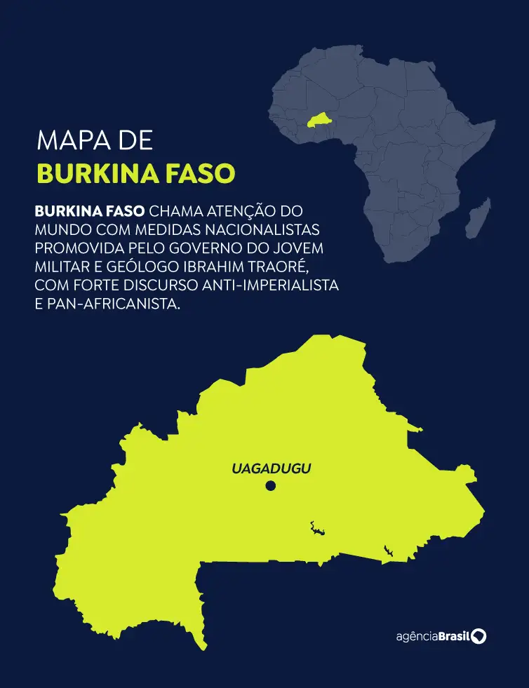 mapa-burkina-faso Líder anti-imperialista em Burkina Faso, Traoré se destaca na África