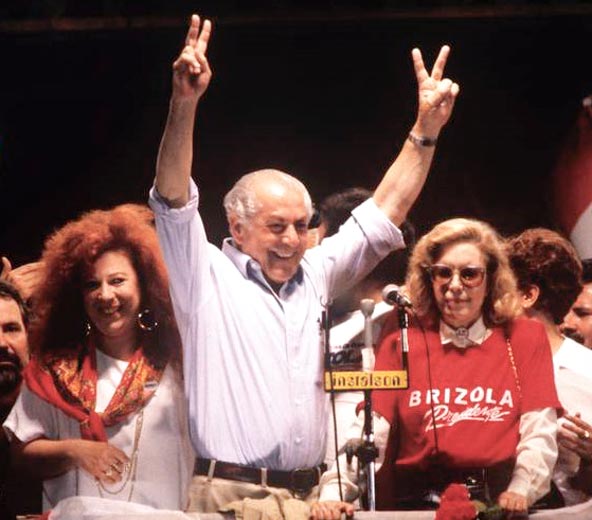 Brizola-1989-PDT Ditadura alegava que eleição direta em 1985 seria ‘golpe de Estado’