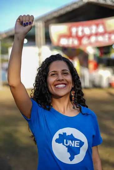 UNE-Karla-Boughoff-Divulgacao UNE vai puxar mobilização pela soberania e contra o extremismo