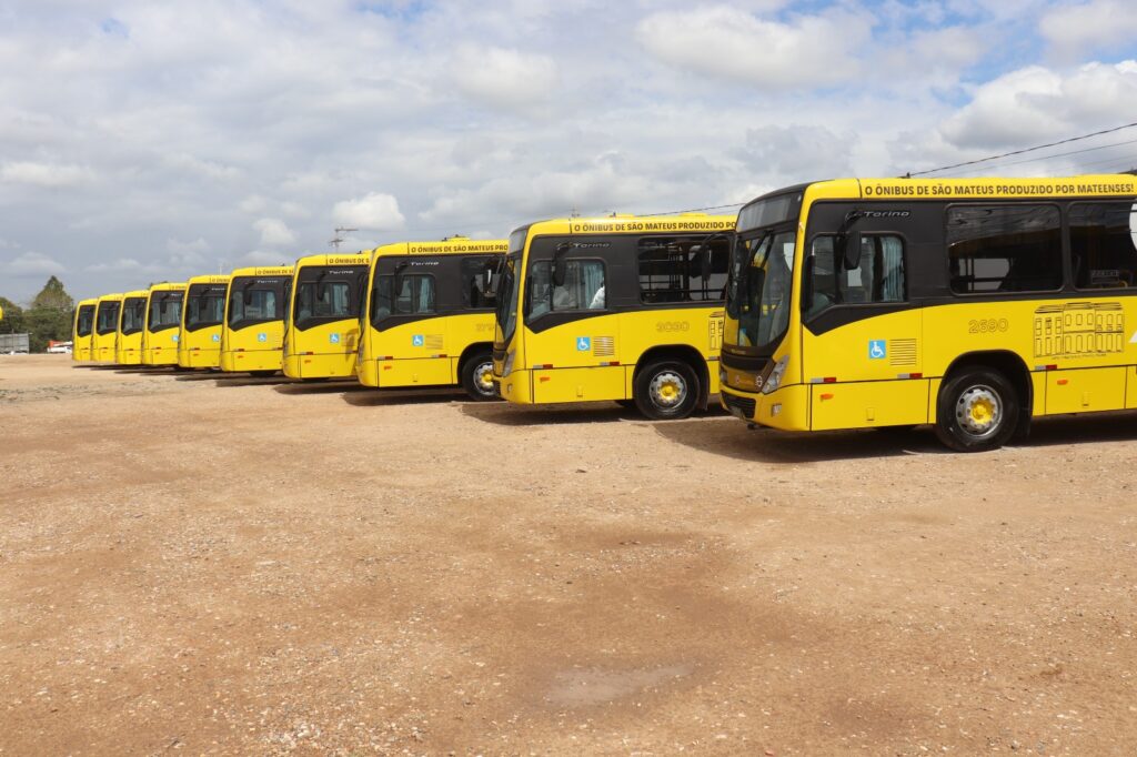 Onibus-novos-EF-6-1024x682 Transporte coletivo urbano recebe 20 ônibus novos em São Mateus