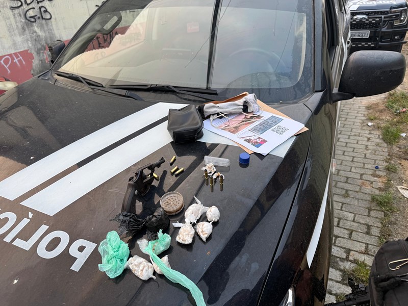 PC-em-Sama-PC-3 Operação Castelo prende sete e apreende armas em São Mateus
