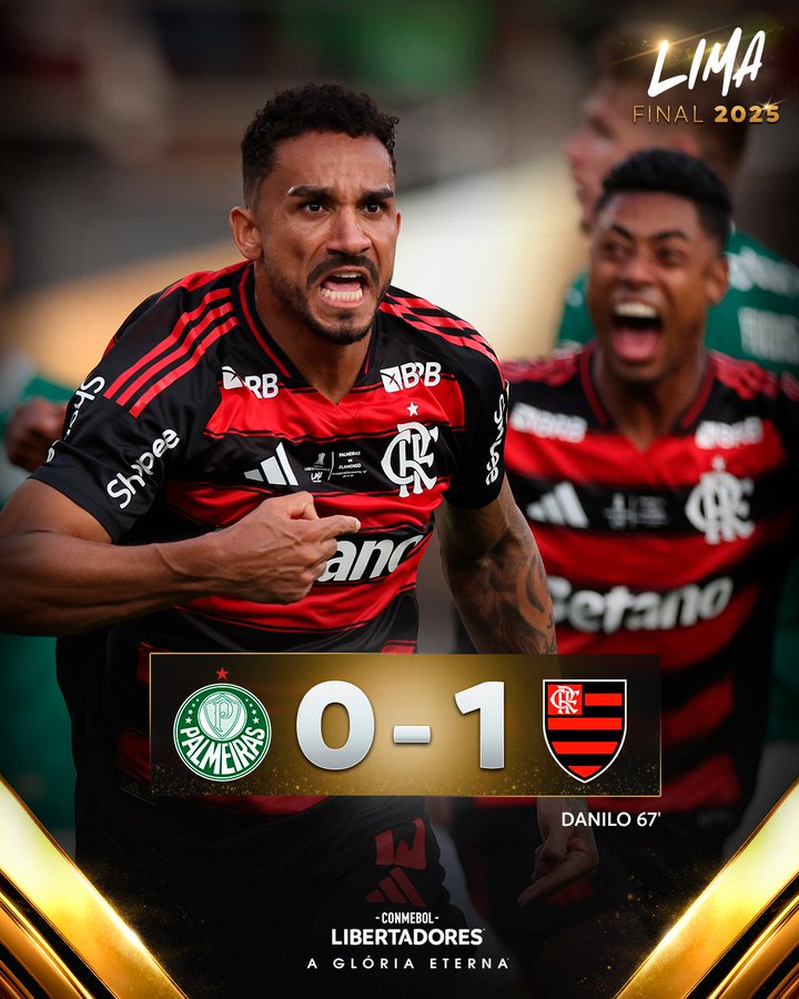 Flamengo-4x-LibertadoresBR-X Retrospectiva: Flamengo domina o futebol masculino brasileiro em 2025