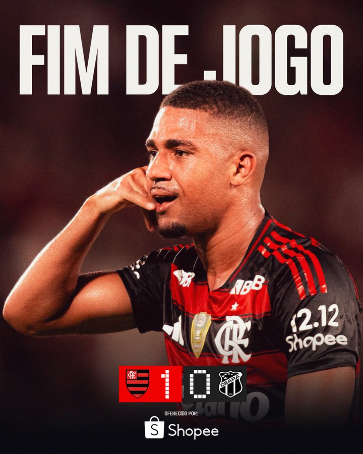 Flamengo-Samuel-Lino-Flamengo-X Retrospectiva: Flamengo domina o futebol masculino brasileiro em 2025