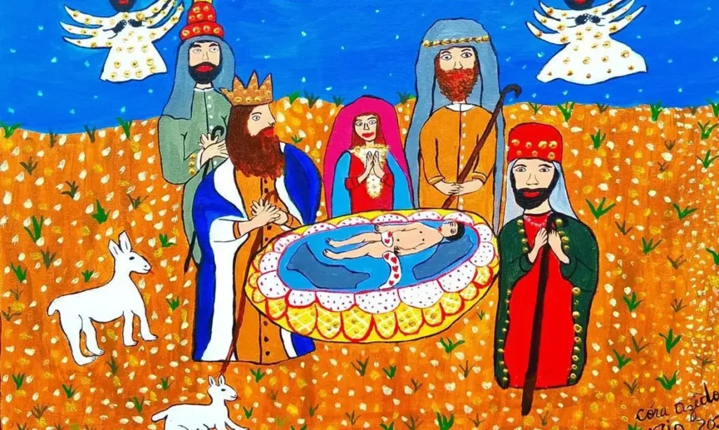 Natal-presepio-artistico-Arte-de-Cora-Azevedo-Arquivo-Pessoal-1024x613 Em praça pública ou em casa, fiéis mantêm tradição de presépios