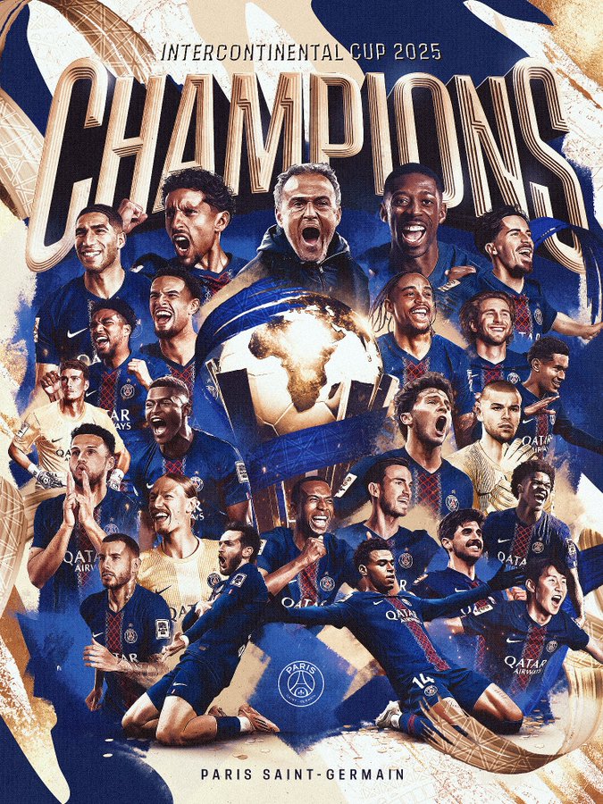 PSG-campeao-intercontinental-PSG_inside Retrospectiva: Flamengo domina o futebol masculino brasileiro em 2025