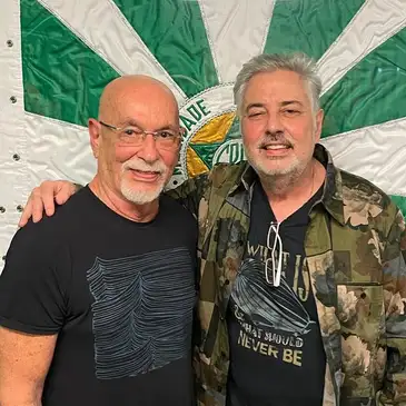 Renato-Lage-e-Roberto-de-Carvalho-Robertodecarvalho-Instagram Rainha do rock, Rita Lee será padroeira da liberdade na Mocidade