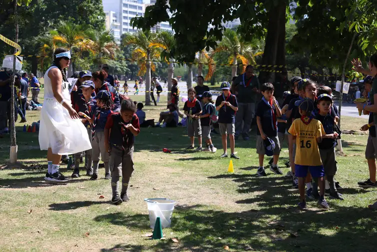 Escoteiros-RJ-Rovena-Rosa-ABr-2 Movimento escoteiro reúne mais de 4 mil pessoas em evento no Rio