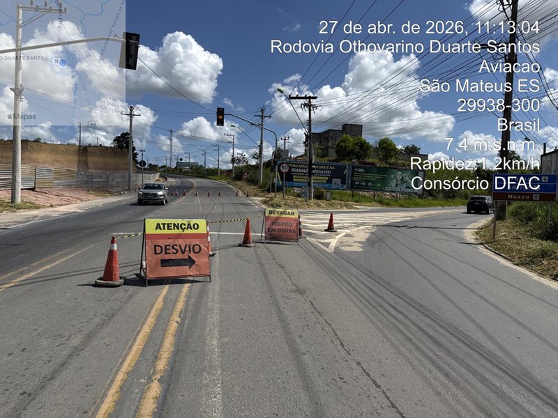 Duplicacao-da-Othovarino-Duarte-Santos-em-Guriri-Sao-Mateus.Maio123 Rodovia de Guriri será novamente interditada, de 11 a 15 de maio