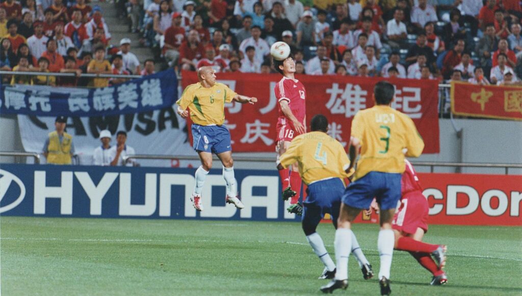 Copa-2002-Brasil-contra-a-China-Acervo-CBF-5-1024x582 Brasil nas Copas: 2002, pentacampeão com maestria