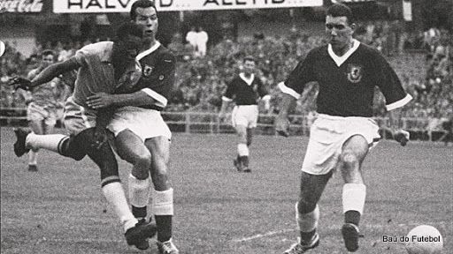 Copa-58-Brasil-x-Pais-de-Gales-Divulgacao Brasil nas Copas: 1958, Pelé brilha e Seleção é campeã
