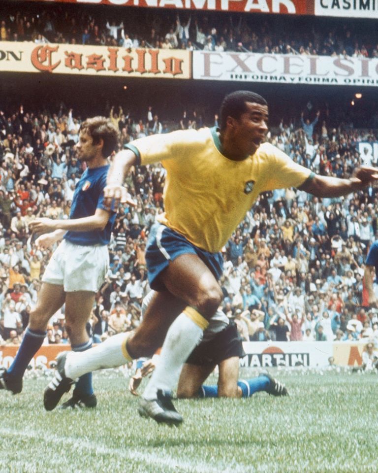 Copa-70-Jairzinho-Reproducao-Fifa Brasil nas Copas: 1970, o espetáculo do tricampeonato