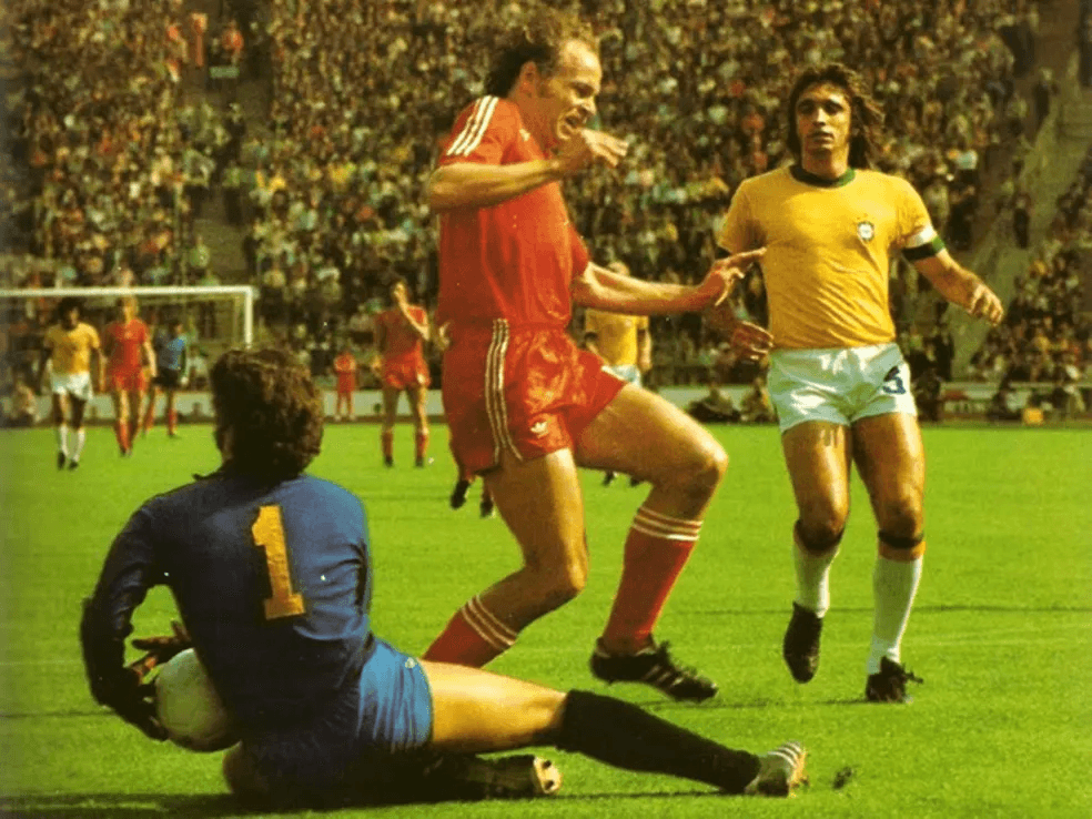 Copa-74-Brasil-x-Polonia-Acervo-CBF-1 Brasil nas Copas: 1974, sem Pelé, Tostão, Clodoaldo...
