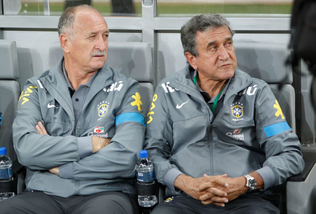Felipao-e-Parreira-Rafael-Ribeiro-CBF-1024x694 De Píndaro de Carvalho a Ancelotti: Relembre todos os técnicos do Brasil em Copas