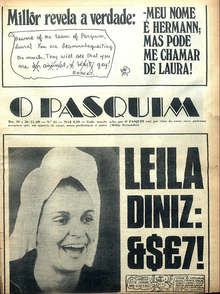 Pasquim-Acervo-Pasquim-Reproducao-2 Edições regionais de O Pasquim em SP e RS ganham acervo digital