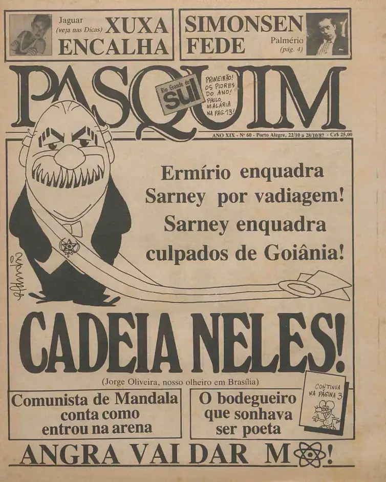 Pasquim-Acervo-Pasquim-Reproducao-4 Edições regionais de O Pasquim em SP e RS ganham acervo digital