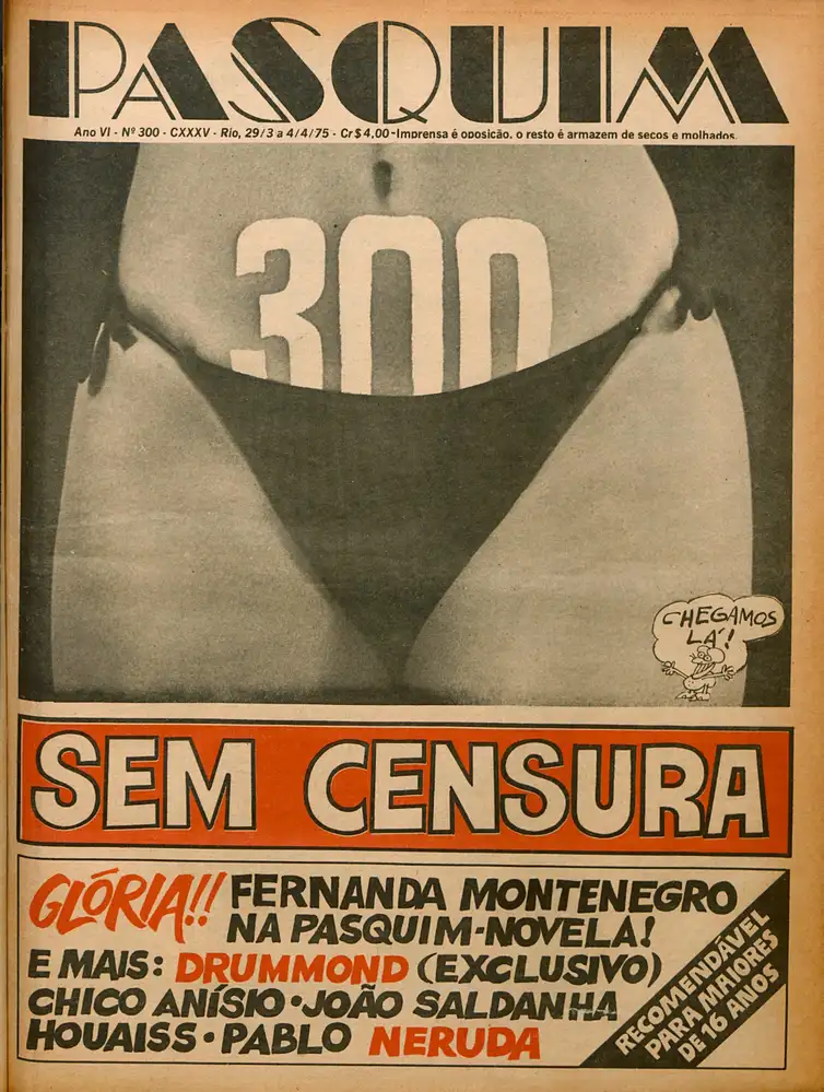 Pasquim-Acervo-Pasquim-Reproducao-5 Edições regionais de O Pasquim em SP e RS ganham acervo digital