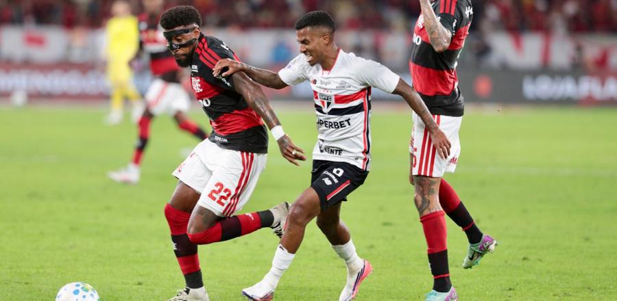 Royal-contra-o-Sao-Paulo-Flamengo-Agencia-FERJ Na volta ao Maraca, Flamengo pressiona, mas fica no empate com o São Paulo