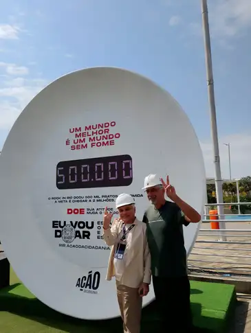 Roberto-Medina-e-Daniel-Souza-Rock-in-Rio-Acao-Cidadania-Cristina-Indio-do-Brasil-ABr Rock in Rio e organização Ação da Cidadania se unem no combate à fome