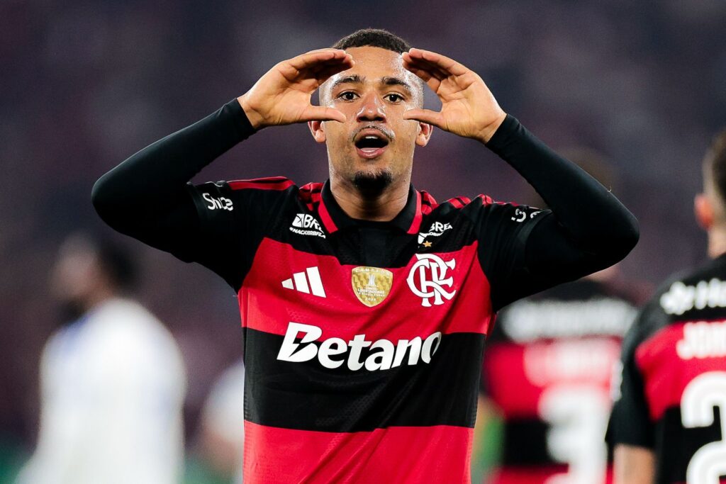 Samuel-Lino-Adriano-Fontes-CRF-1024x683 Com golaços de Arrasca e Lino, Flamengo fica mais perto do penta na Libertadores