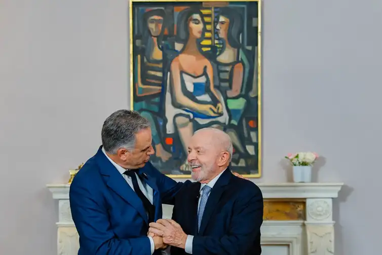 Lula-presidente-do-Uruguai-Yamandu-Orsi-@LulaOficial-X Nos EUA, Lula se reúne com prefeito de Nova York e presidente uruguaio