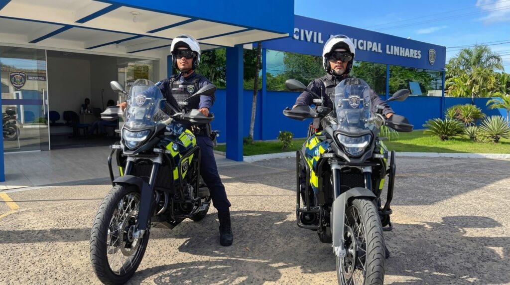 GCM-Linhares-motos-Rallyson-Marcondes-PML-1024x572 Nova frota reforça policiamento da Guarda Civil em Linhares